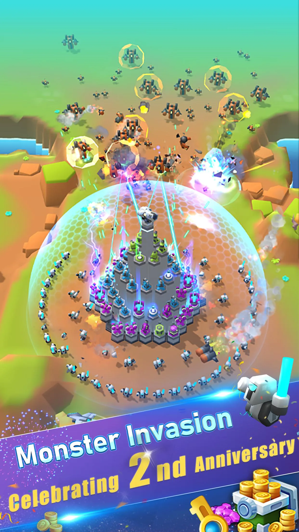 Mega Tower – Casual TD Game screenshot