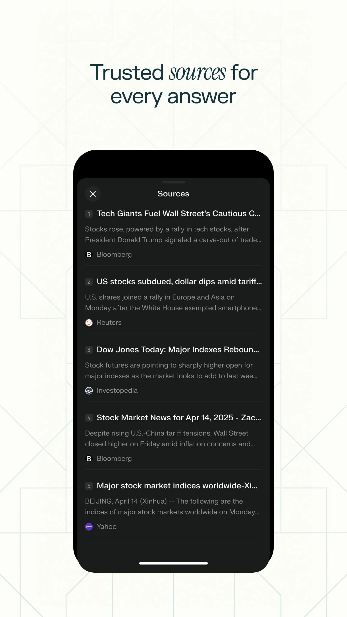 Perplexity Ask Anything screenshot