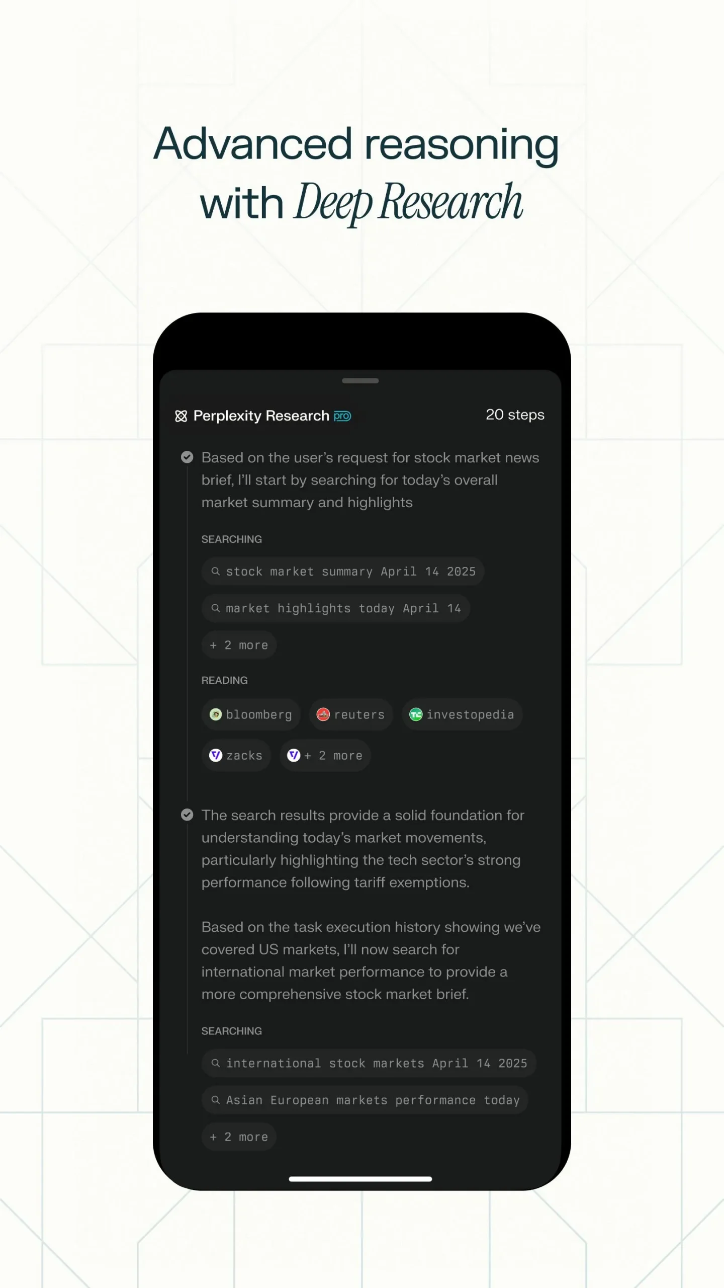 Perplexity Ask Anything screenshot