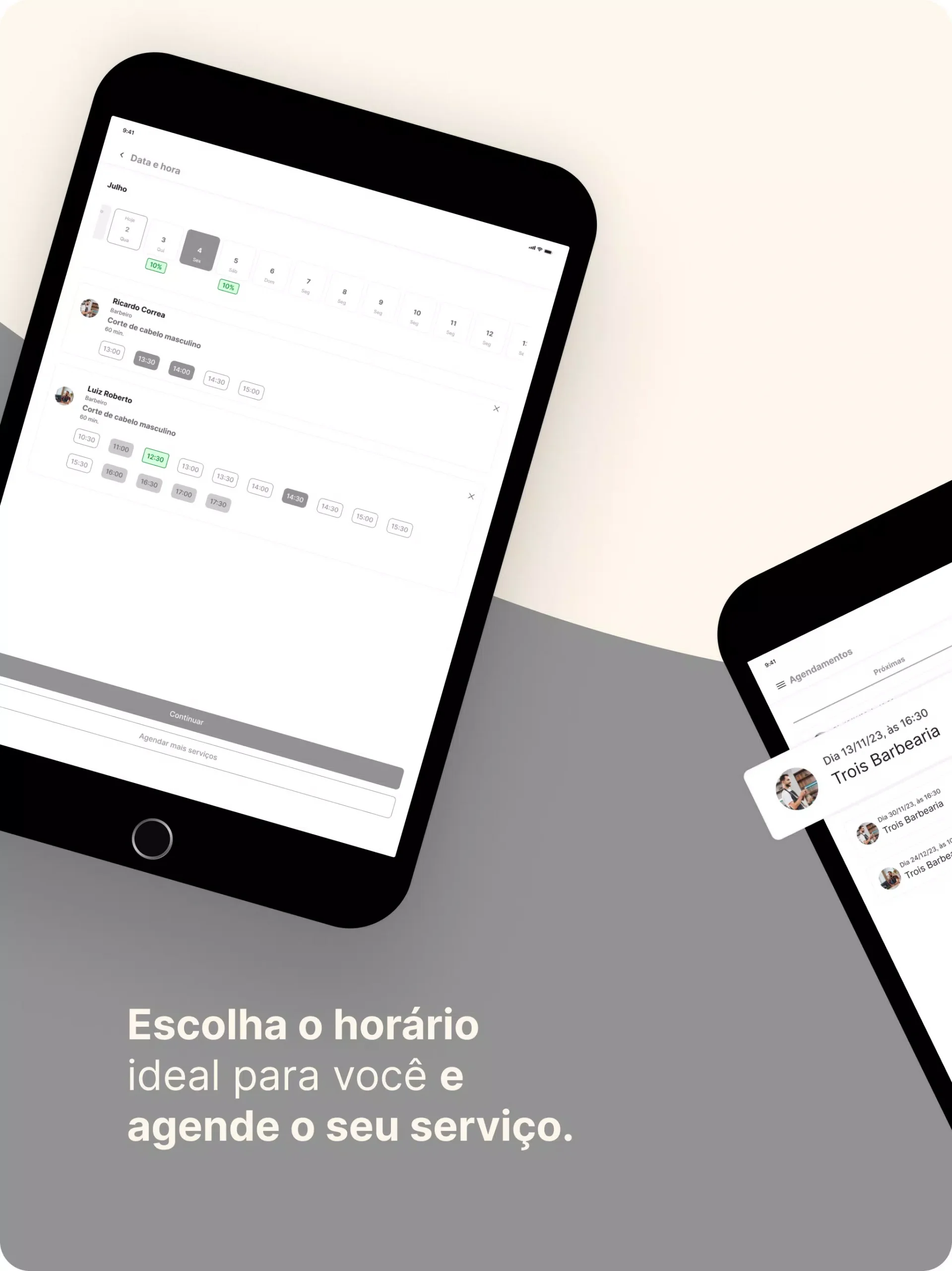 Trois Barbearia screenshot