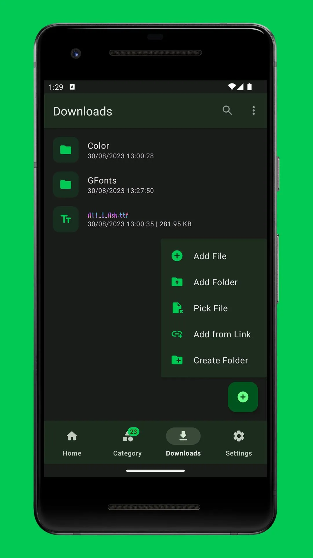 zFont 3 screenshot