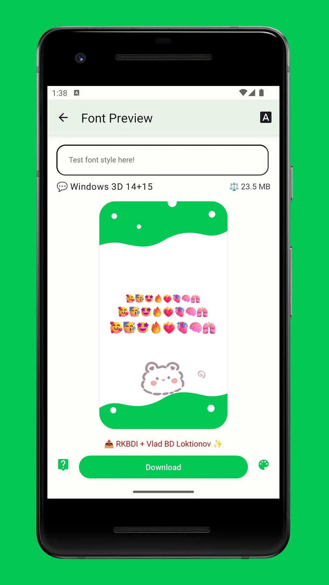 zFont 3 screenshot