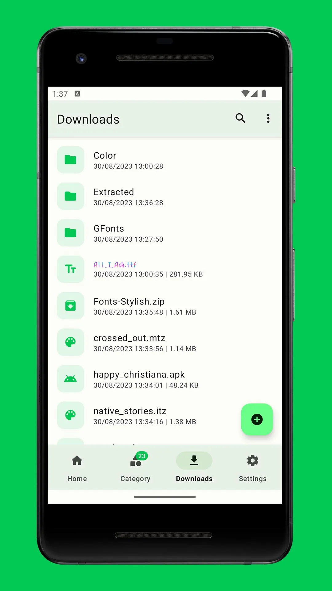 zFont 3 screenshot
