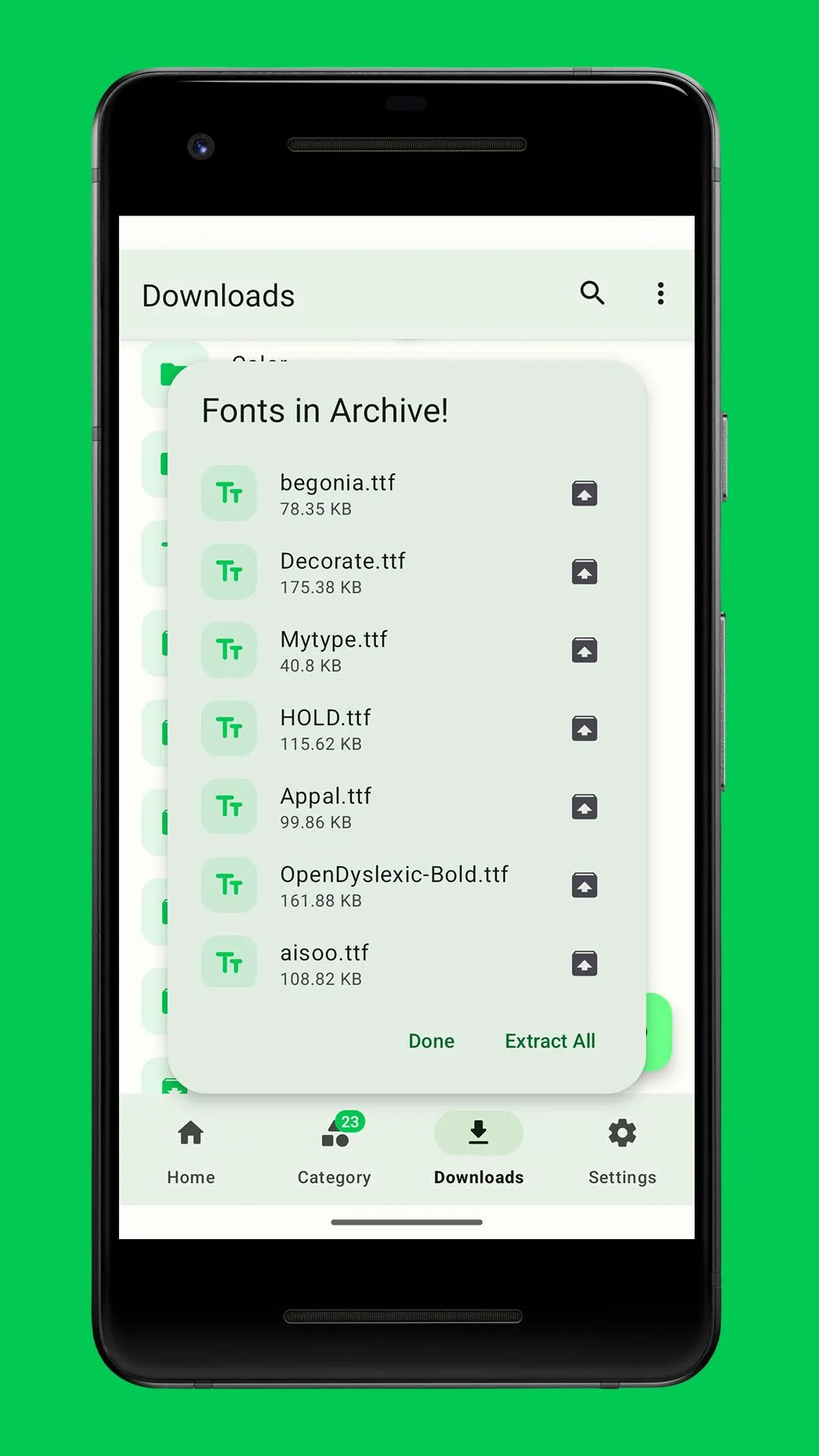 zFont 3 screenshot